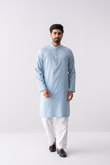 Regular Fit Embroidered Semi-Formal Panjabi