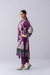 Ready-to-Wear Three Piece Lawn with Chiffon Dupatta