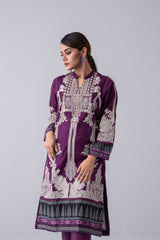 Ready-to-Wear Three Piece Lawn with Chiffon Dupatta