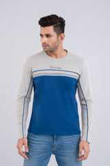 Regular Fit Full-Sleeve Casual T-Shirt