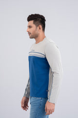 Regular Fit Full-Sleeve Casual T-Shirt