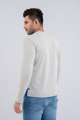 Regular Fit Full-Sleeve Casual T-Shirt