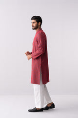 Regular Fit Cotton Semi-Formal Panjabi