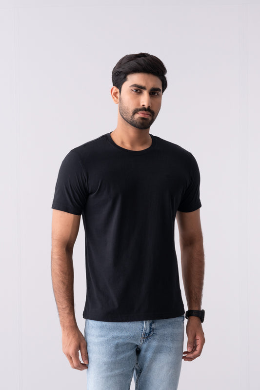 Regular Fit Solid T-Shirt