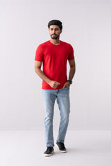 Regular Fit Solid T-Shirt