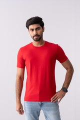 Regular Fit Solid T-Shirt