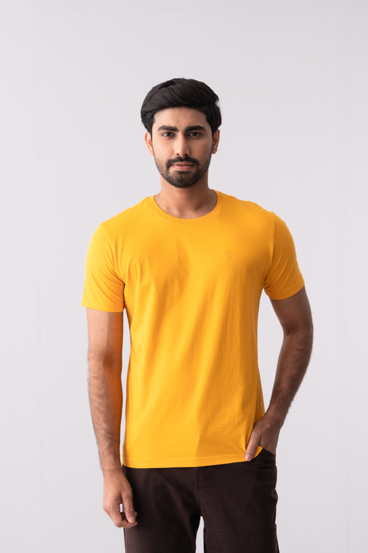 Regular Fit Solid T-Shirt