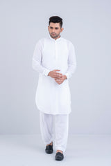 Regular Fit Dollar-Embroidered Kabli Set