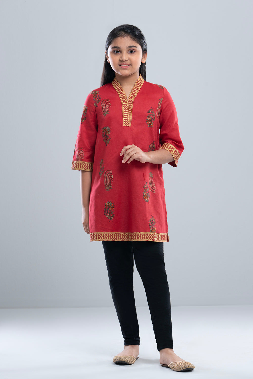 Girls Ethnic Top (6-8 Years)