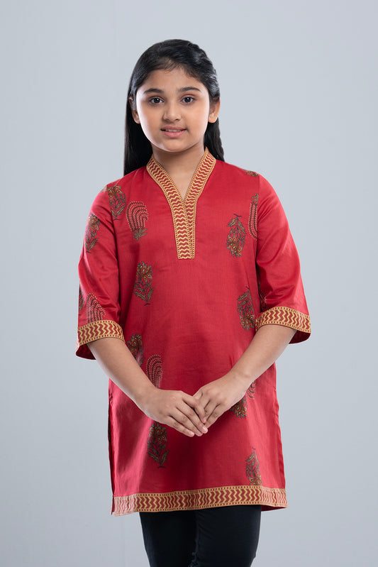 Girls Ethnic Top (6-8 Years)