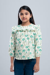 Girls Woven Top (6-8 Years)