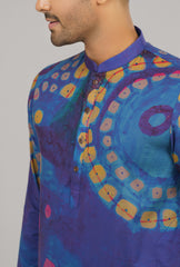 Regular Fit Printed Cotton Panjabi