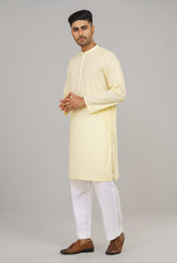 Regular Fit Solid Dyed Panjabi