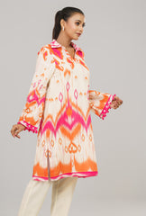 Smart Fit Digital Printed Lawn Kurta - One Piece