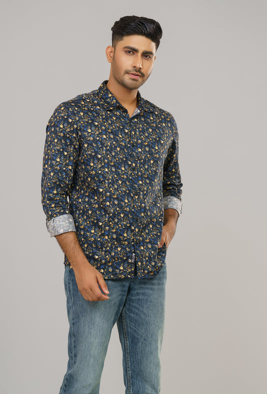 Digital Printed Regular Fit Casual Shirt