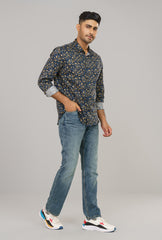 Digital Printed Regular Fit Casual Shirt