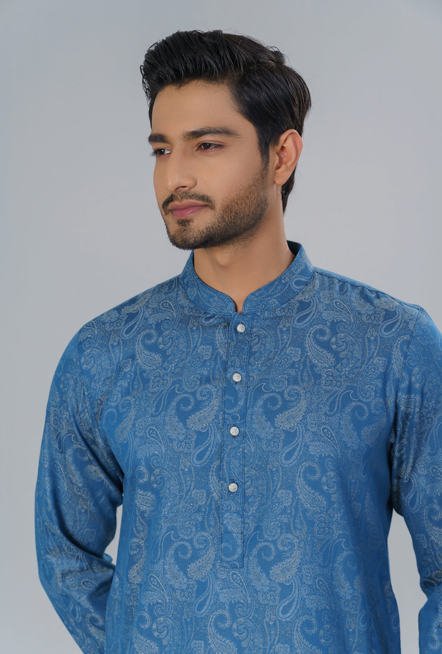 Men's Panjabi – YELLOW