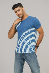 Regular Fit Indigo Knit T-Shirt