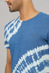 Regular Fit Indigo Knit T-Shirt