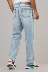 Sky Blue Baggy Fit Jeans