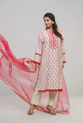 Ready-to-wear Embroidered with Print Two-Piece Formal