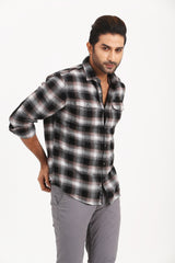 Men's Checkered Casual Shirt