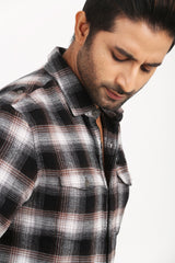 Men's Checkered Casual Shirt