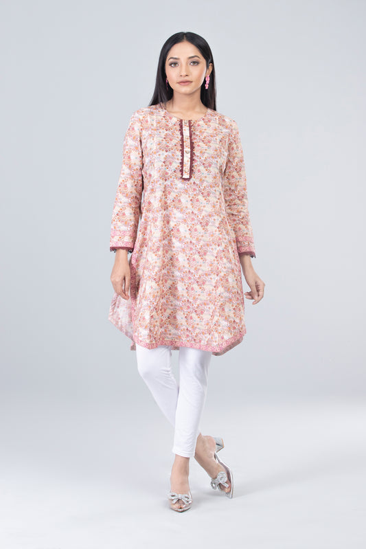 Women's Digital Printed Ethnic Kurti