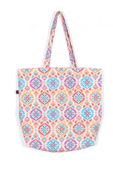 Multicolor Floral Tote Bag