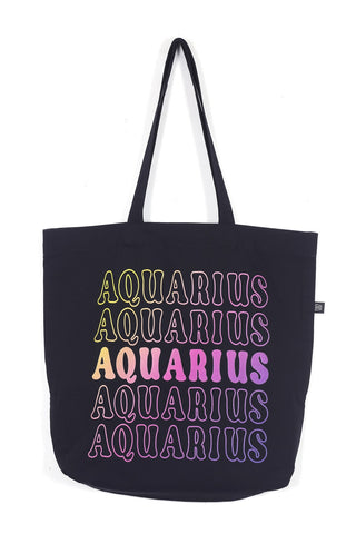 Zodiac Series Tote Bag - Aqaurius