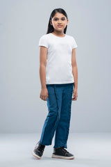 Princess Denim Bottom (6-8 Years)