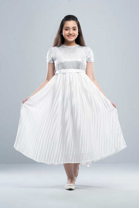 Junior Girls Long Dress (10-14 Years)