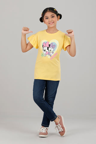 Girls T-Shirt (6-8 Years) - Disney