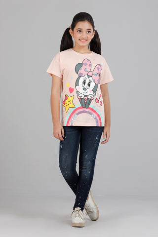 Junior Girls T-shirt (10-14 Years) - Disney